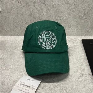 Sporty & Rich Forest Green Sportswear Hat
